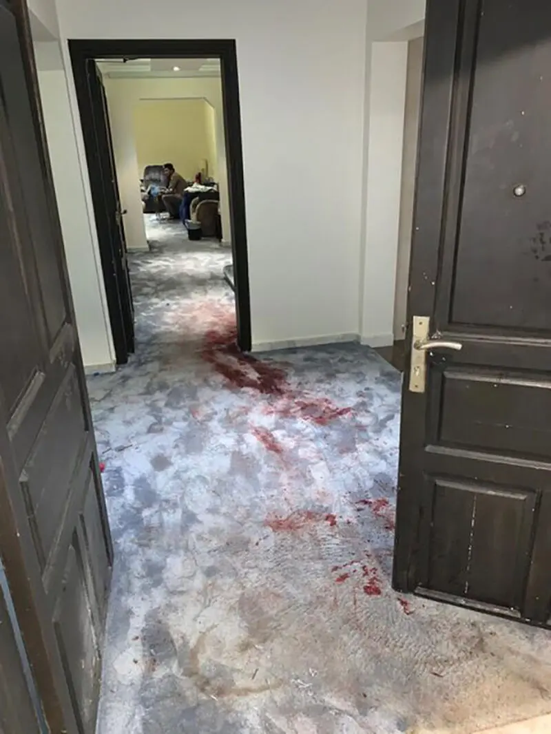 عکس محل قتل محافظ شخصی (3)