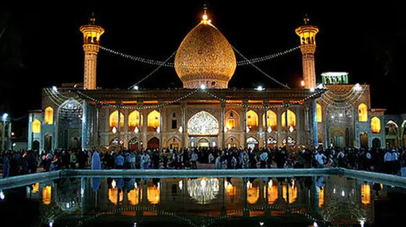 اولین عکس از پیکر های شهدای حادثه تروریستی  شاهچراغ