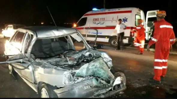 واژگونی پراید در خوزستان/ مصدومیت 10 نفر