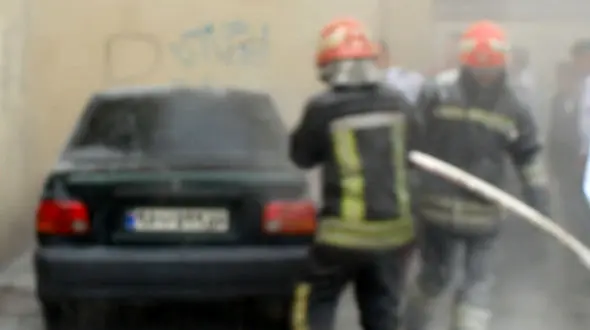 خودسوزی جوان رشتی /به همراه فیلم و عکس 