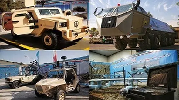 
قدرت روزافزون جنگ‌ افزار‌های رباتیک ایران؛ ربات‌های جنگی نابود کننده اهداف دشمن
