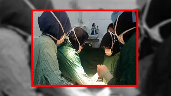 کیست 17 کیلوگرمی در شکم زن 72 ساله قزوینی جا خوش کرده بود+عکس