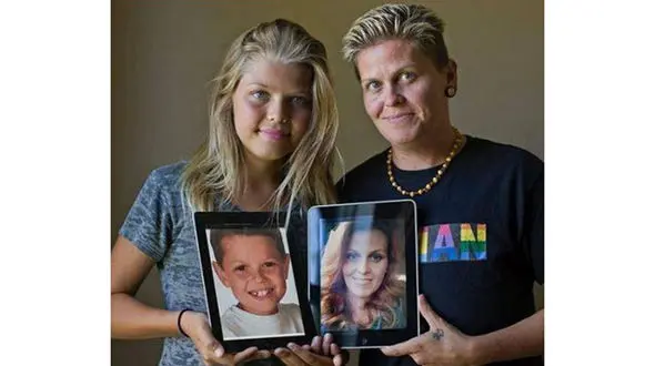 این مادر و پسری حالا پدر و دختر هستند! + عکس عجیب
