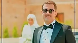 فیلم / پژمان بازغی برای سومین بار در لباس دامادی با عروس خانم زیبا بین کلی ماشین عروس گل و روبان زده ! / این بار واقعیه یا باز هم مدلینگ شده !