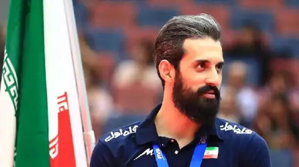 سعید معروف ستاره والیبال کشورمون و خواهرزاده چشم درشت و بانمکش