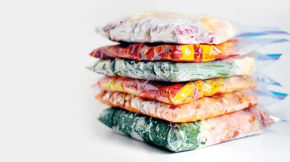 آداب فریز کردن خوراکی های مختلف 