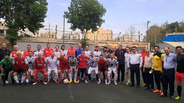 پاس گل به فرهنگ ترافیک/ دیدار پیشکسوتان پرسپولیس و راهور