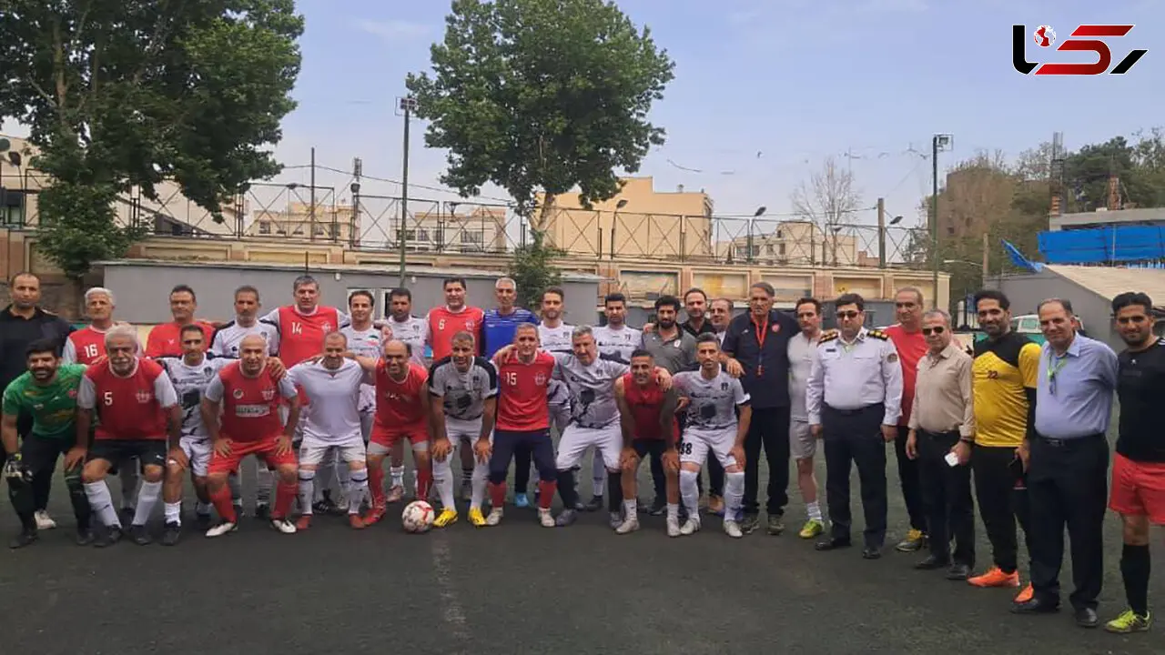پاس گل به فرهنگ ترافیک/ دیدار پیشکسوتان پرسپولیس و راهور