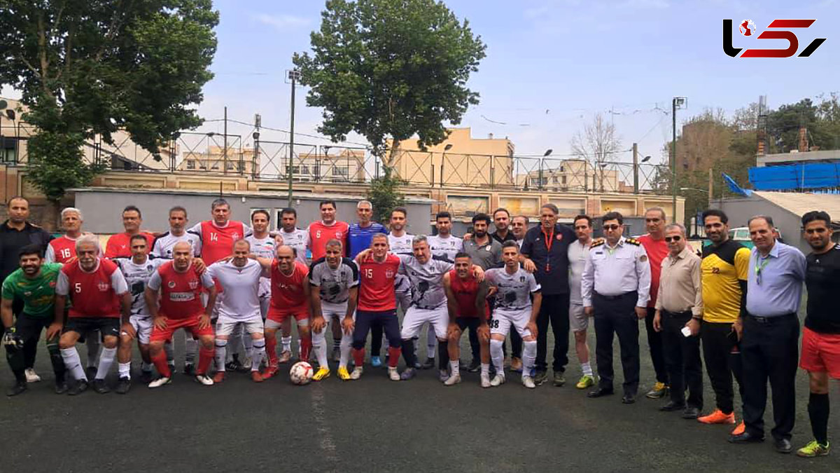 پاس گل به فرهنگ ترافیک/ دیدار پیشکسوتان پرسپولیس و راهور