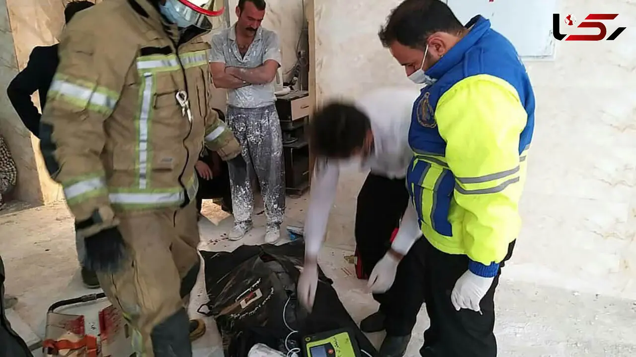 مرگ هولناک مرد تهرانی در اتاقک آسانسور  + عکس