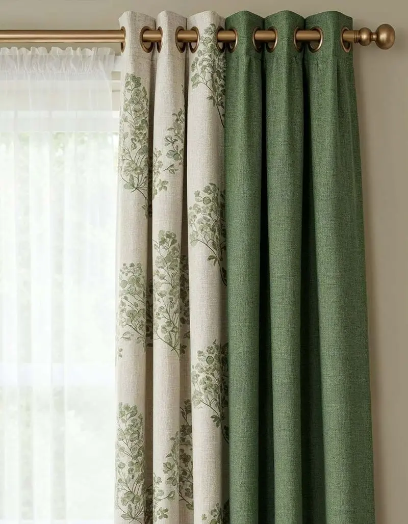 پرده های پانچ و طرح دار