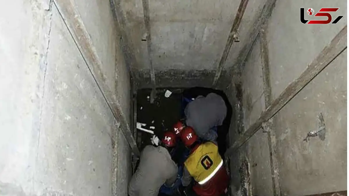 مرگ هولناک کارگر نماکار با سقوط در چاله آسانسور