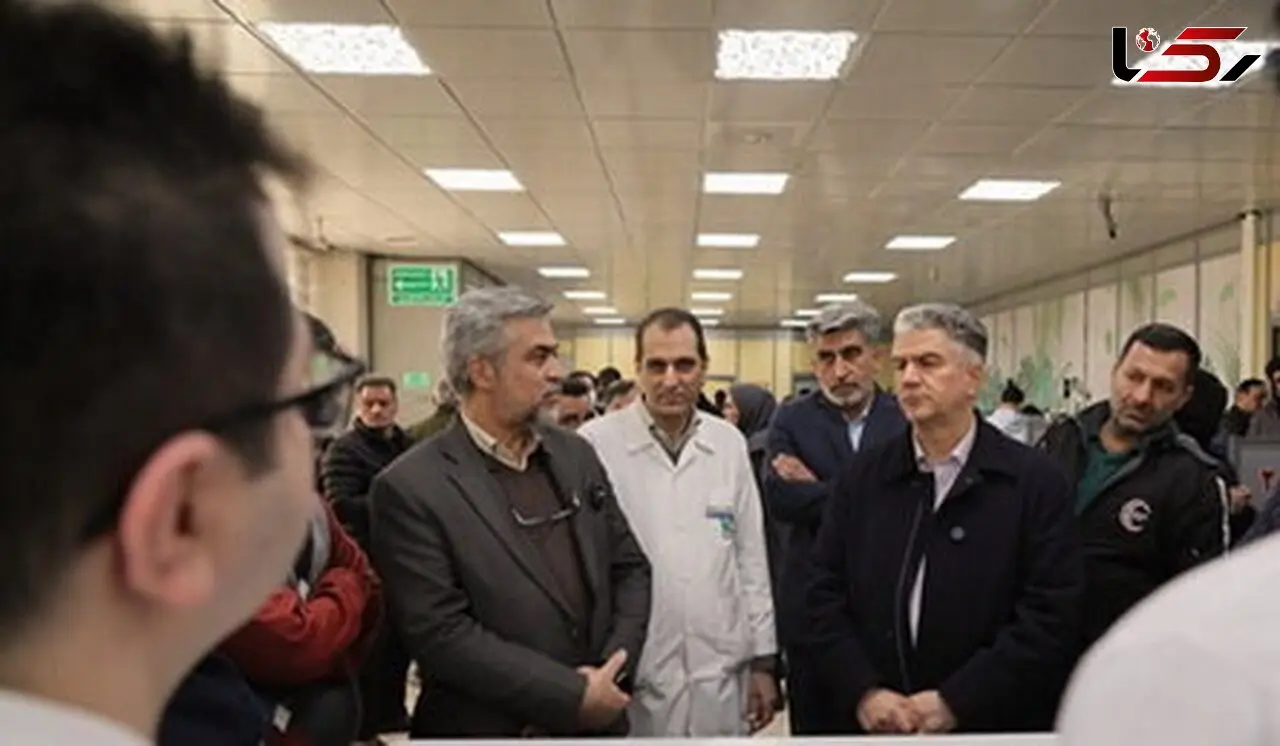 عیادت مدیران وزارت بهداشت از مجروحان حوادث اخیر