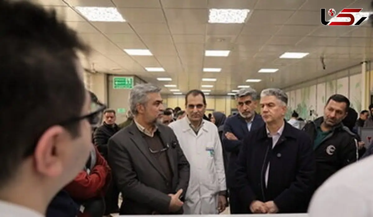 عیادت مدیران وزارت بهداشت از مجروحان حوادث اخیر