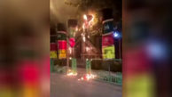 عاملان آتش زدن پرچم سیدالشهدا (ع) دستگیر شدند / قلب دوست داران حسینی آرام گرفت