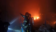 آتش سوزی در بازار بزرگ زنجان / عملیات اطفا یک ساعت طول کشید
