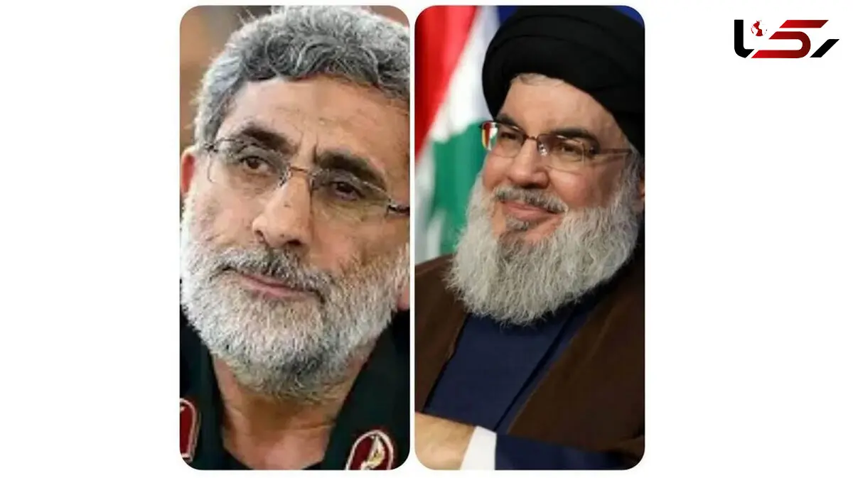 اولین واکنش سردار قاآنی فرمانده سپاه قدس سپاه به ترور سید حسن نصرالله