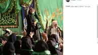 تصویر دیده نشده سحر دولتشاهی در یک مراسم مذهبی
