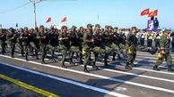 برگزاری رژه نیروهای مسلح قم به مناسبت آغاز هفته دفاع مقدس
