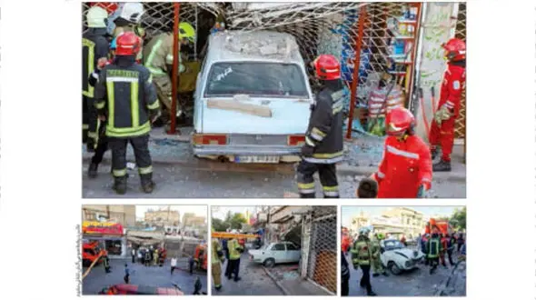 سرقت عجیب یک پیکان / سارق فراری وارد مغازه مرد مشهدی شد + فیلم