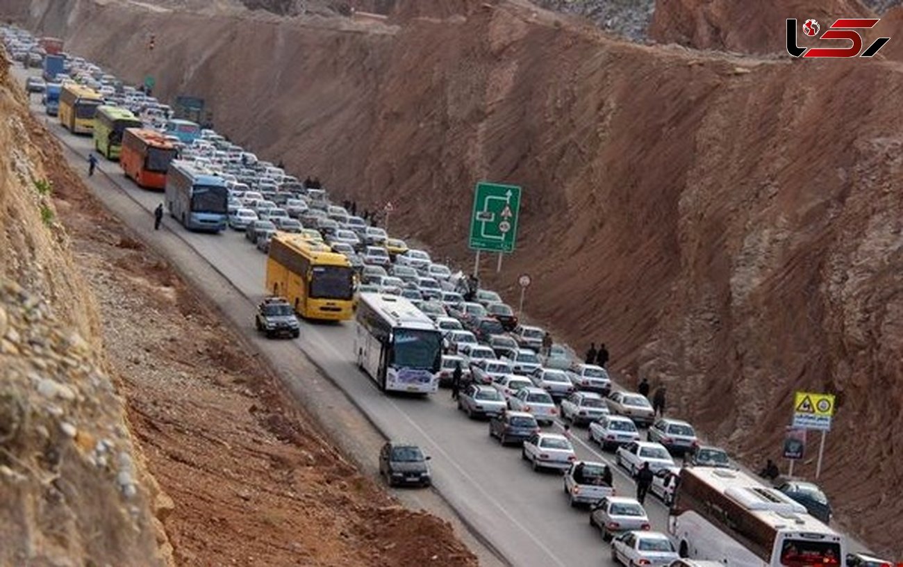ترافیک در محور شلمچه- خرمشهر سنگین است/ بارش باران در استان‌های شمالی و شمال غربی کشور 