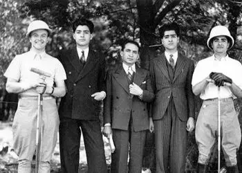 عکس سفر در زمان /  «محمودرضا پهلوی» فرزند نهم رضاخان در ایام جوانی /  دهه 30