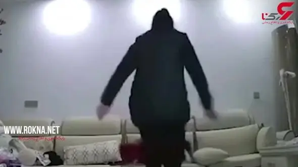 دوربین مداربسته رفتار کثیف پرستار خانه را لود داد+ فیلم