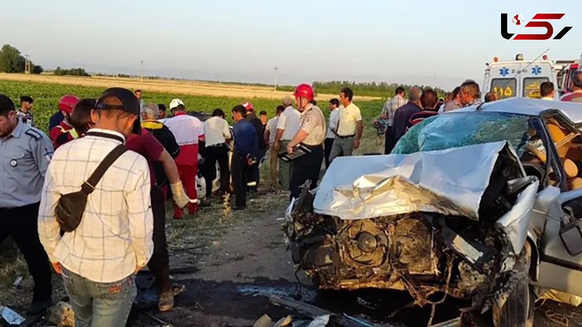 تصادف خونین در جاده اردبیل