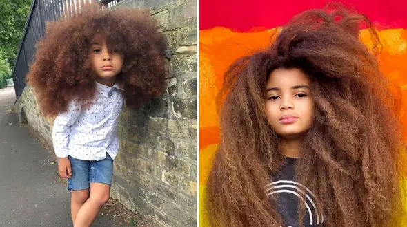 دردسر موهای زیبای این پسر جذاب ! / مدارس او را ثبت نام نمی کنند !