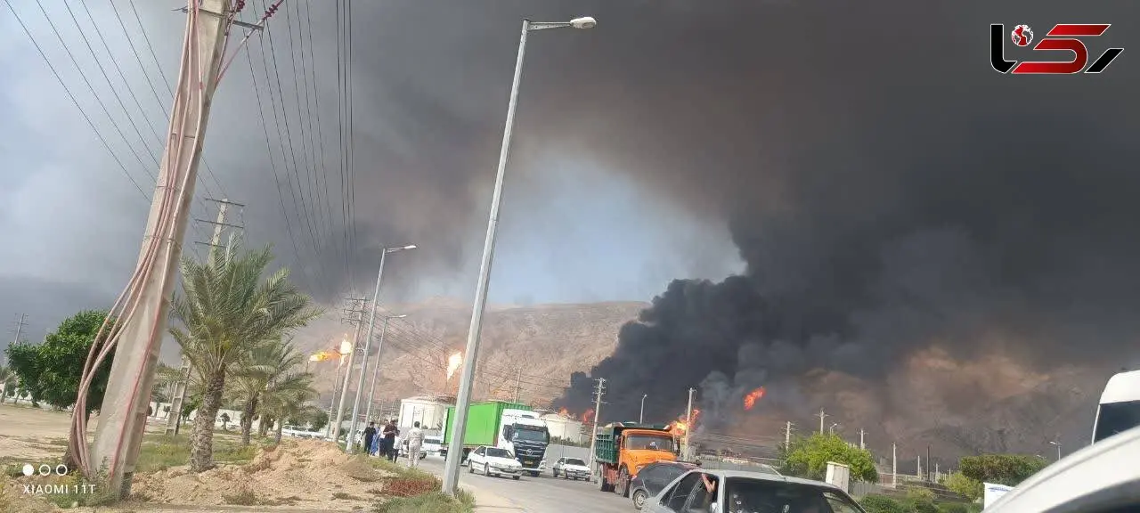 پدافند غیرعامل: حمله آمریکا و اسرائیل به پالایشگاه‌های ۳،۴،۶ پارس جنوبی/ تاکنون نشت مواد سمی گزارش نشده است