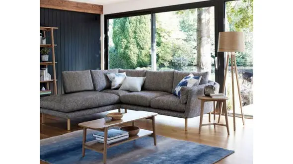 لوکس ترین دکوراسیون با رنگ آبی خاکستری 