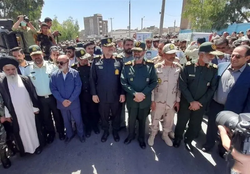 تشییع شهدای زاهدان