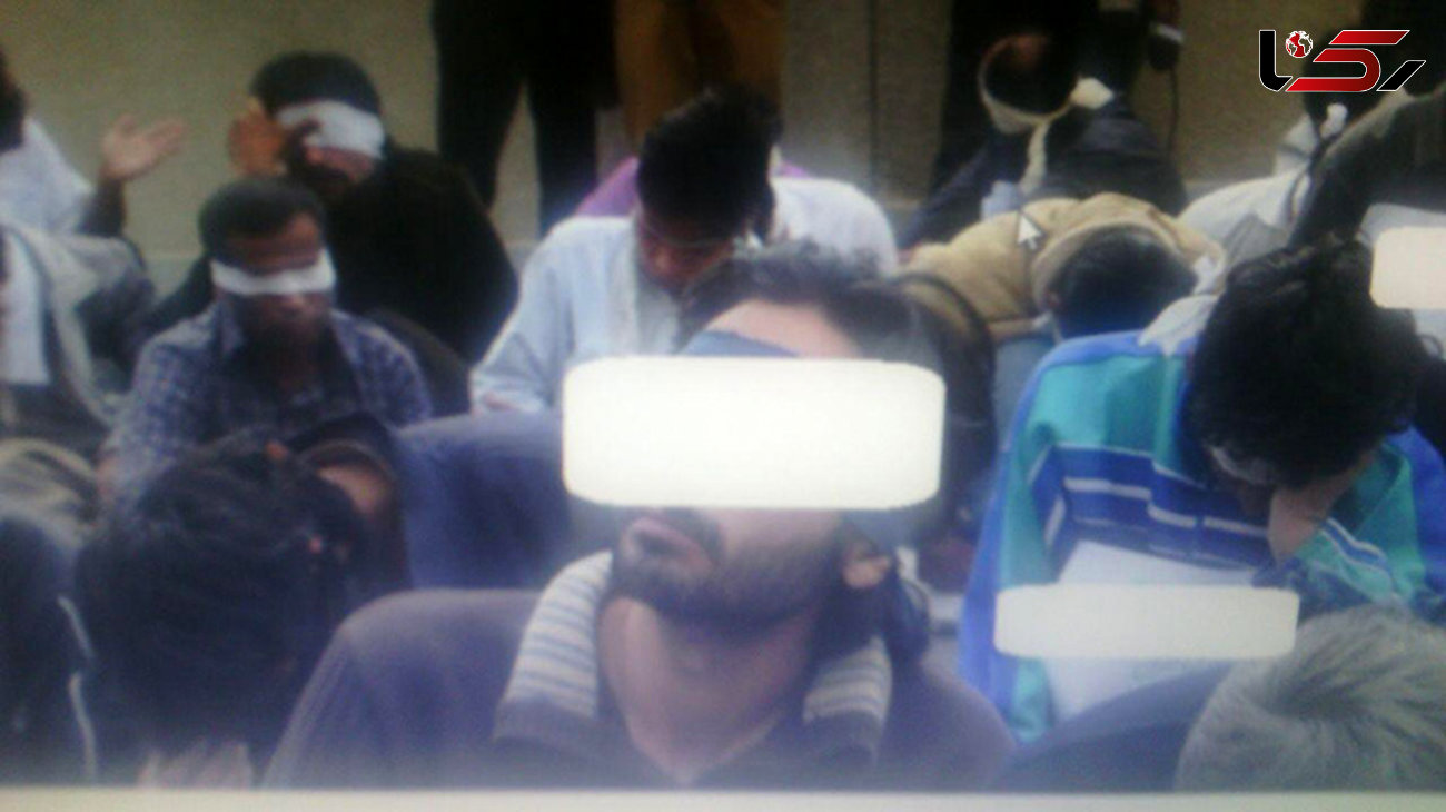 خط و نشان اراذل و اوباش در شبکه های مجازی با حضور پلیس تربت جام رنگ باخت +عکس