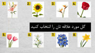 تست / می خواهی بدانی شریک زندگیت چه کسی است ؟ یک گل انتخاب کن ! 