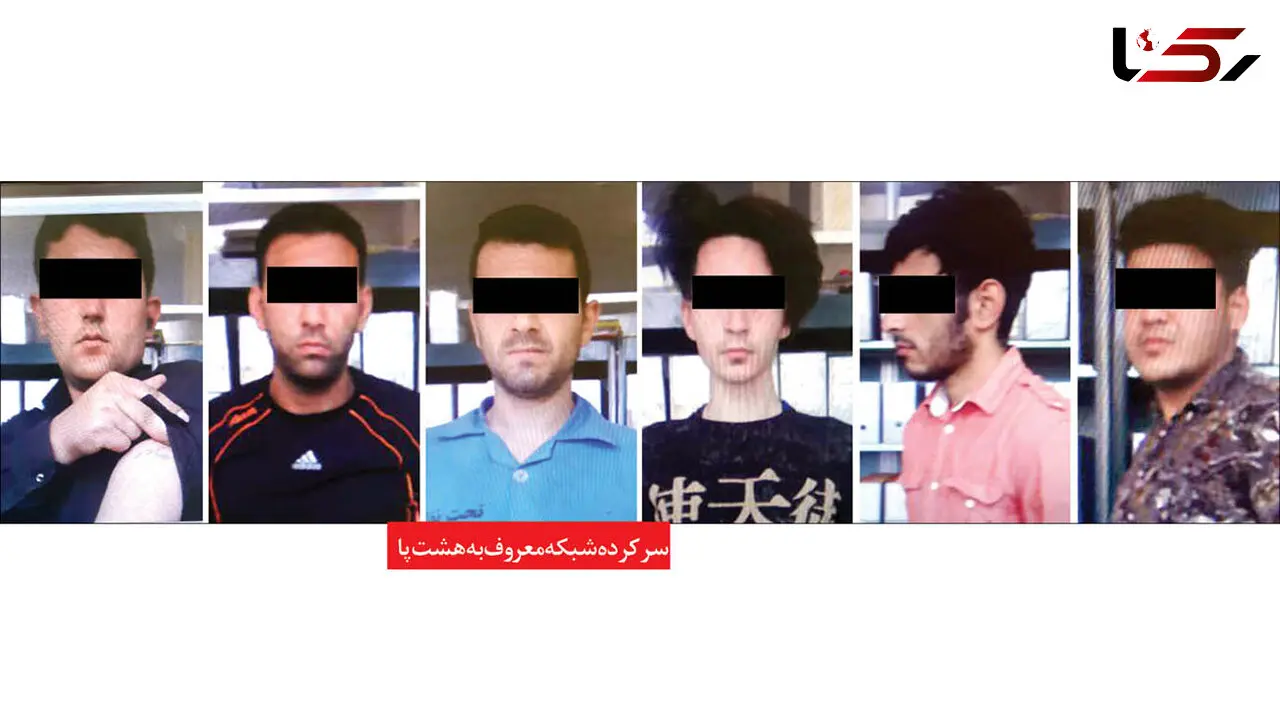 راز وحشتناک شبکه مخوف «هشت پا» در مشهد ! + عکس 6 تبهکار