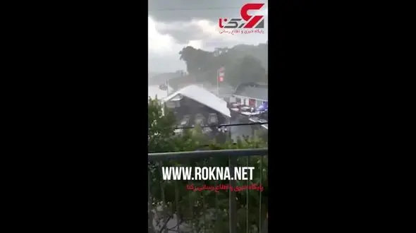 حادثه غیرمنتظره ای که مشتریان رستوران را فراری داد + فیلم 