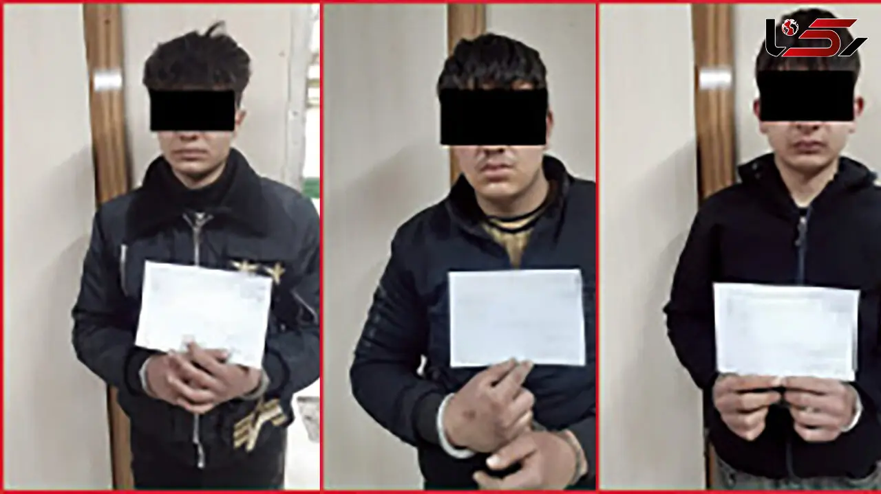 بازداشت 3 دزد 17 ساله هنگام سرقت از یک دختر مشهدی در ایستگاه اتوبوس! + عکس