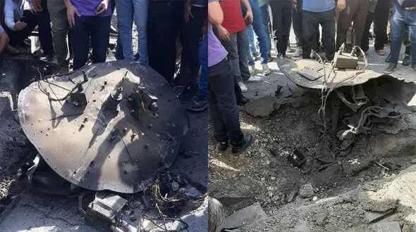 فیلم مجروح شدن یک نفر در حادثه آزمایش موشکی وزارت دفاع در گرگان