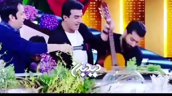فیلم / اتفاق عجیب برای یوسف تیموری در برنامه حامد آهنگی + بادیگاردها چه کردند؟