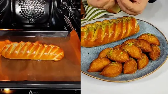 پیراشکی سیب و دارچین چطور درست کنیم؟ / فیلم