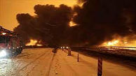 آتش سوزی مرگبار در خط لوله پنتان بیدبلند خلیج‌ فارس + جزییات