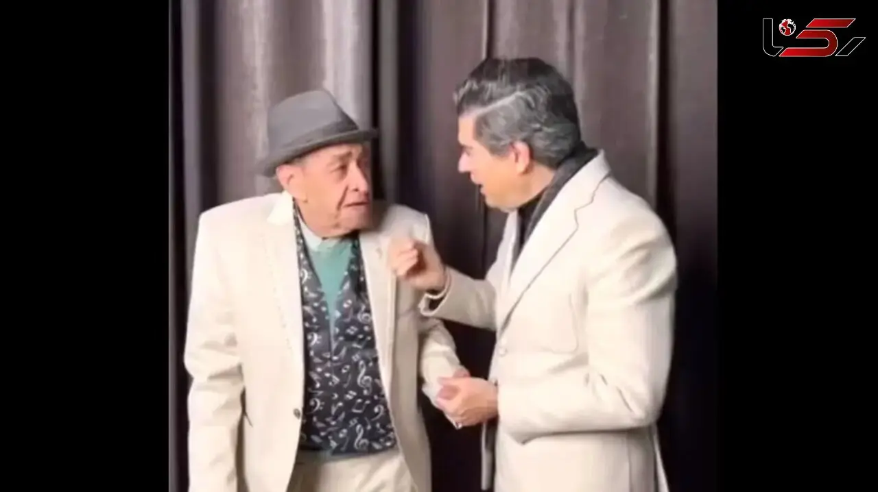 فیلم آواز باشکوه سالار عقیلی و استاد ایرج  با آهنگ  آرام جان !