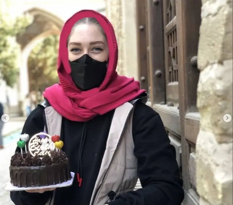 نگاهی به کیک تولد آیتک سلامت کاپیتان چشم آبی تیم ملی والیبال بانوان و رقیب زهرا گونش / مبارکا باشه