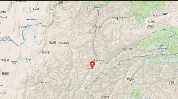 افغانستان با ۵.۴  ریشتر لرزید