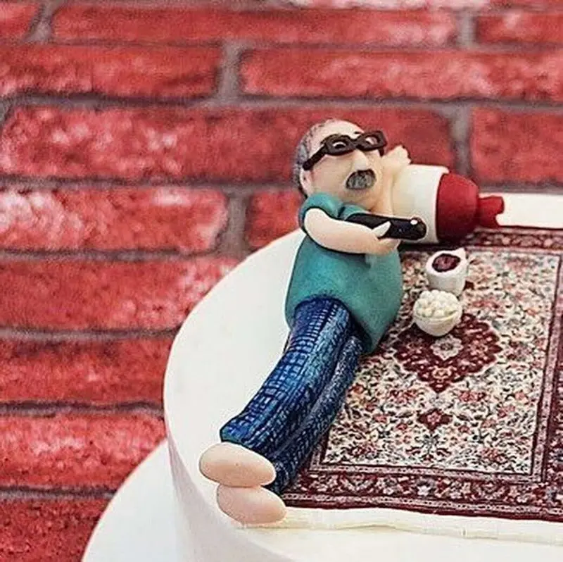 کیک روز پدر | 22 کیک روز پدر شیک از طنز و خنده دار تا ساده برای قدردانی از زحمات باباهای عزیز