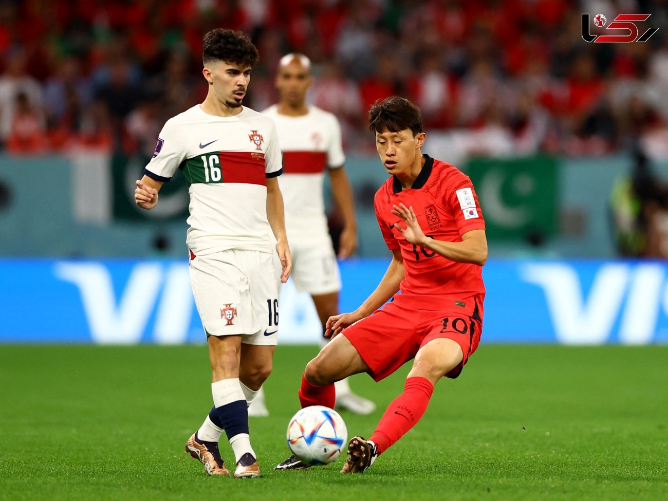 جام جهانی 2022 قطر/ گل چهارم پرتغال به سوئیس توسط رافائل گریرو