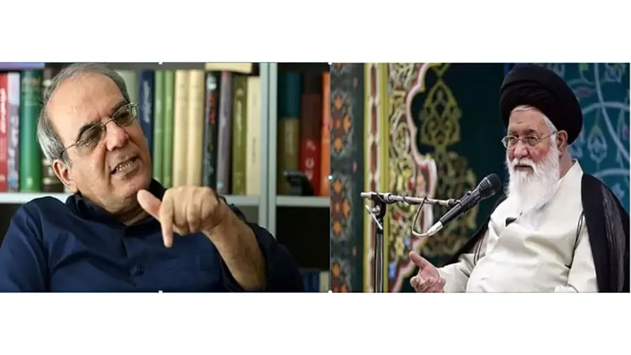علم‌الهدی: عباس‌عبدی فرصت‌طلب است/ عبدی : با افتخار می‌گویم که با شما زاویه ۱۸۰ درجه دارم