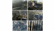  آتش‌سوزی منزل مسکونی روستایی در بابل + تصاویر