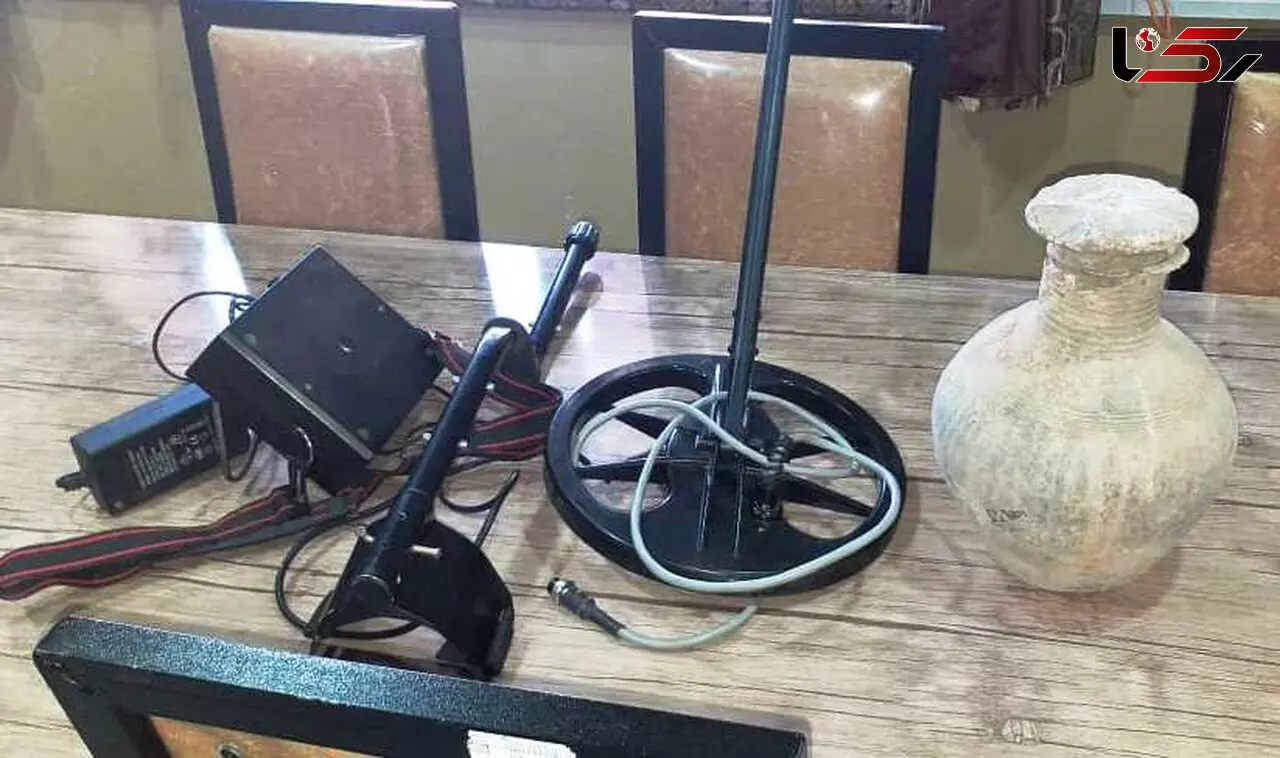 کشف گنج یاب قاچاق در  بوانات
