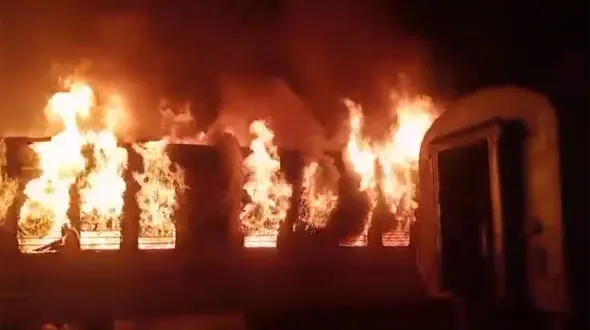 آتش‌سوزی هولناک در زباله‌گاه تبریز